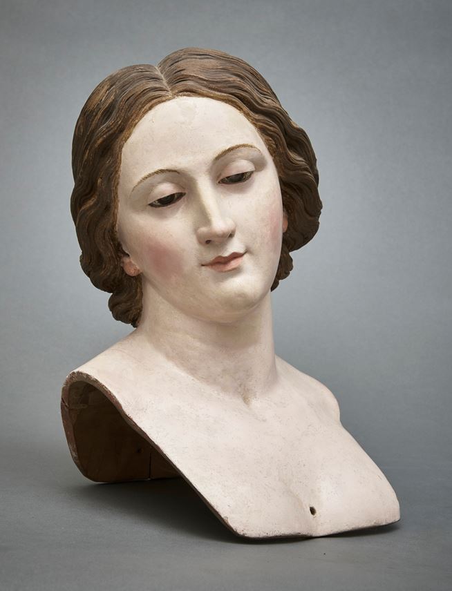 Giovanni Battista Polidoro - A Processional Bust of a Female Saint | MasterArt